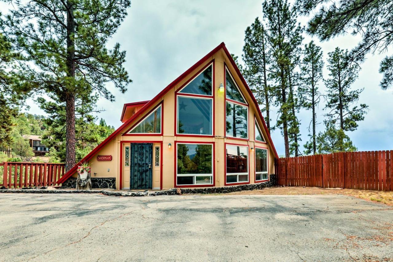 A-Frame Ruidoso Retreat With Deck, Grill And Views! 빌라 외부 사진
