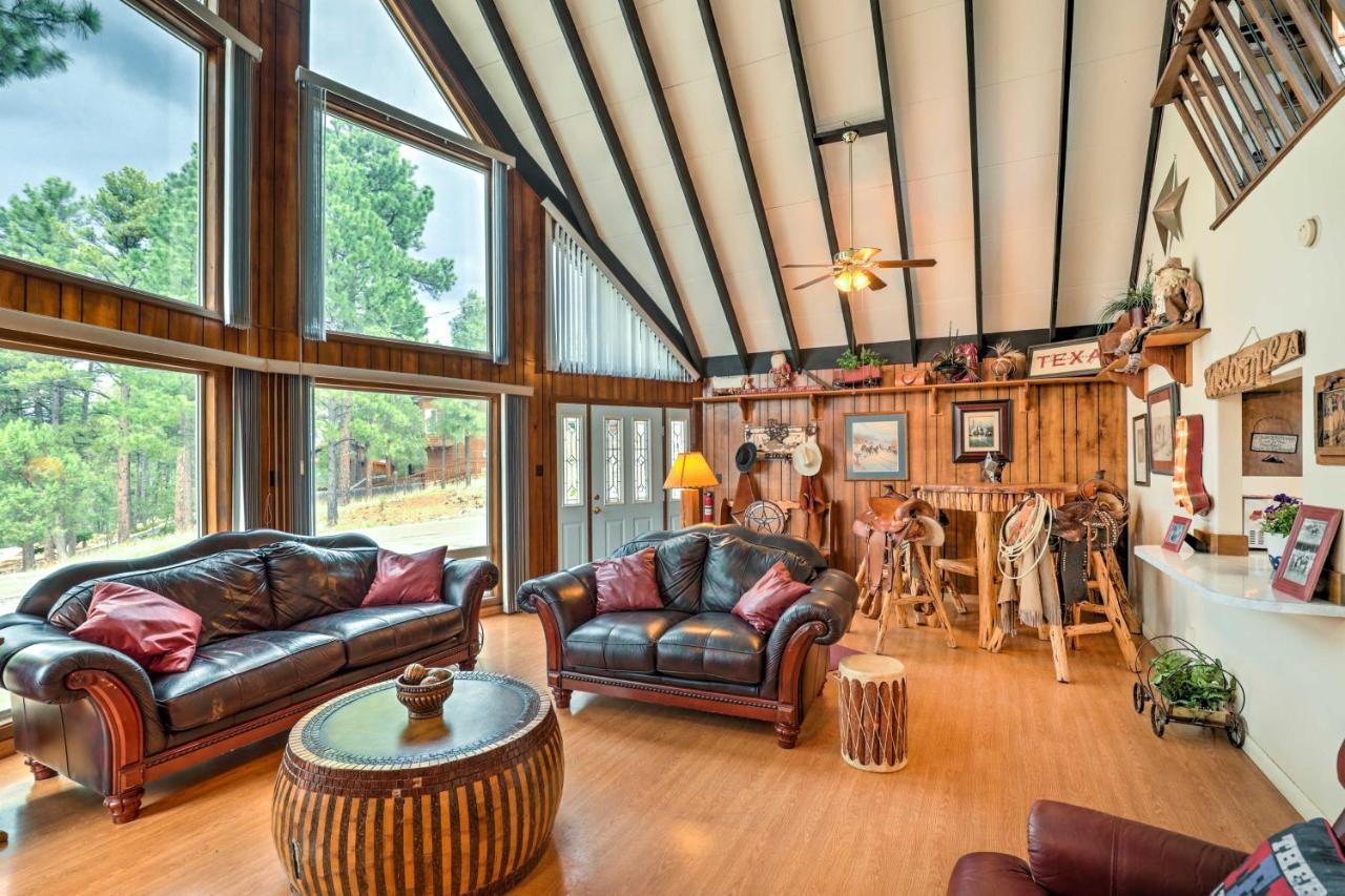 A-Frame Ruidoso Retreat With Deck, Grill And Views! 빌라 외부 사진