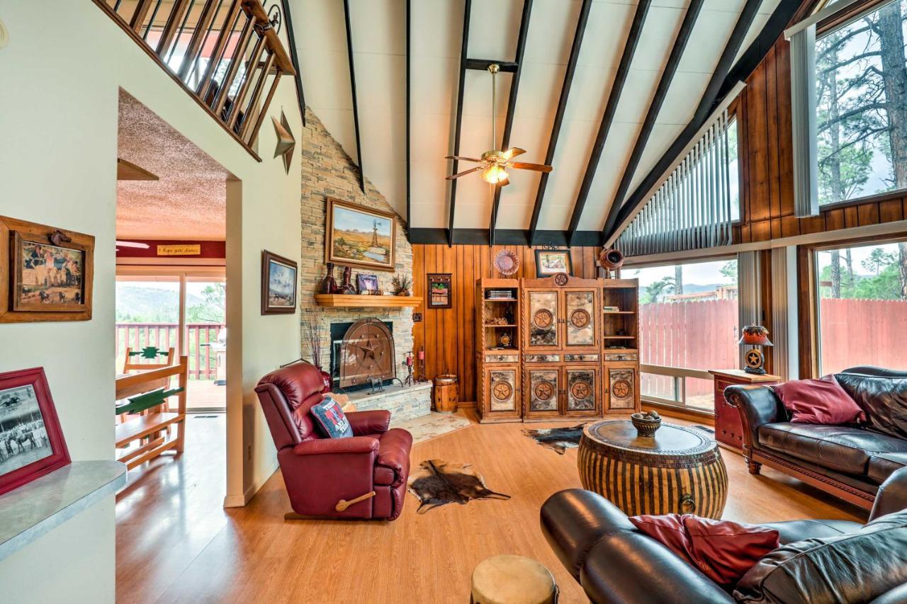 A-Frame Ruidoso Retreat With Deck, Grill And Views! 빌라 외부 사진
