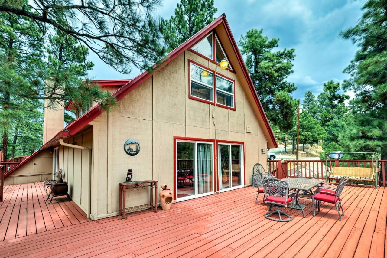 A-Frame Ruidoso Retreat With Deck, Grill And Views! 빌라 외부 사진