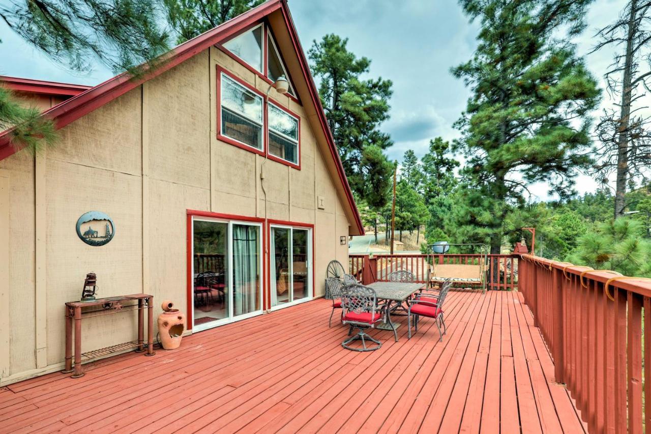 A-Frame Ruidoso Retreat With Deck, Grill And Views! 빌라 외부 사진