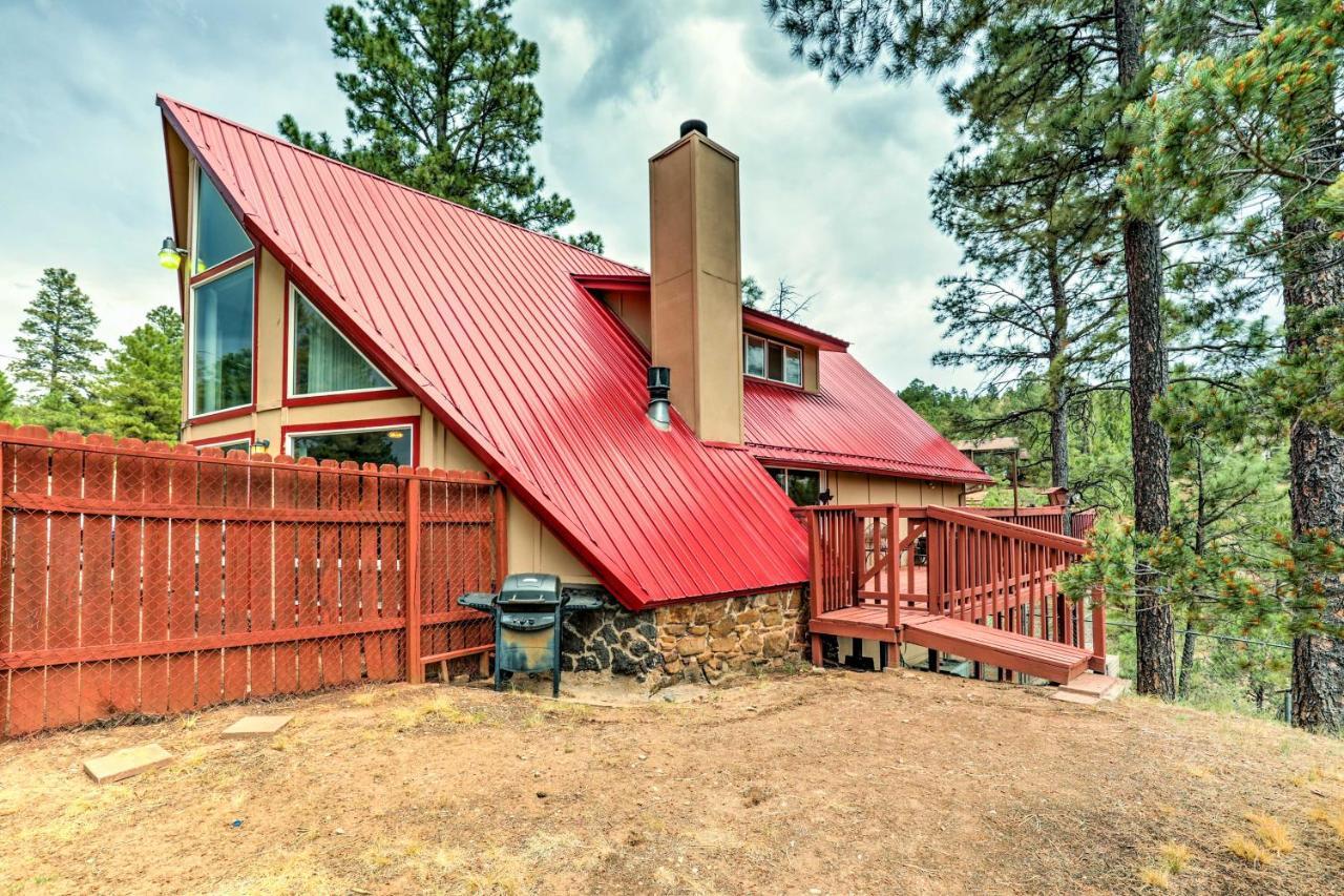 A-Frame Ruidoso Retreat With Deck, Grill And Views! 빌라 외부 사진