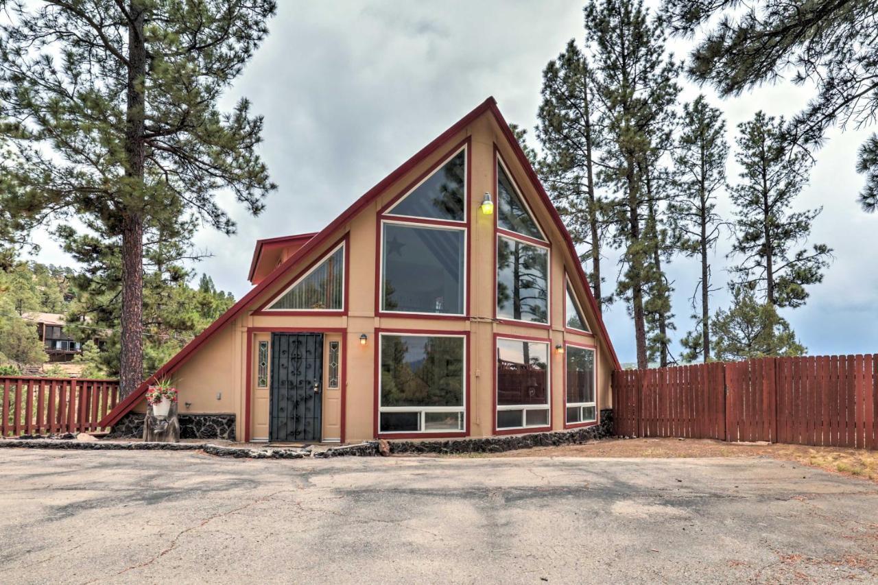 A-Frame Ruidoso Retreat With Deck, Grill And Views! 빌라 외부 사진